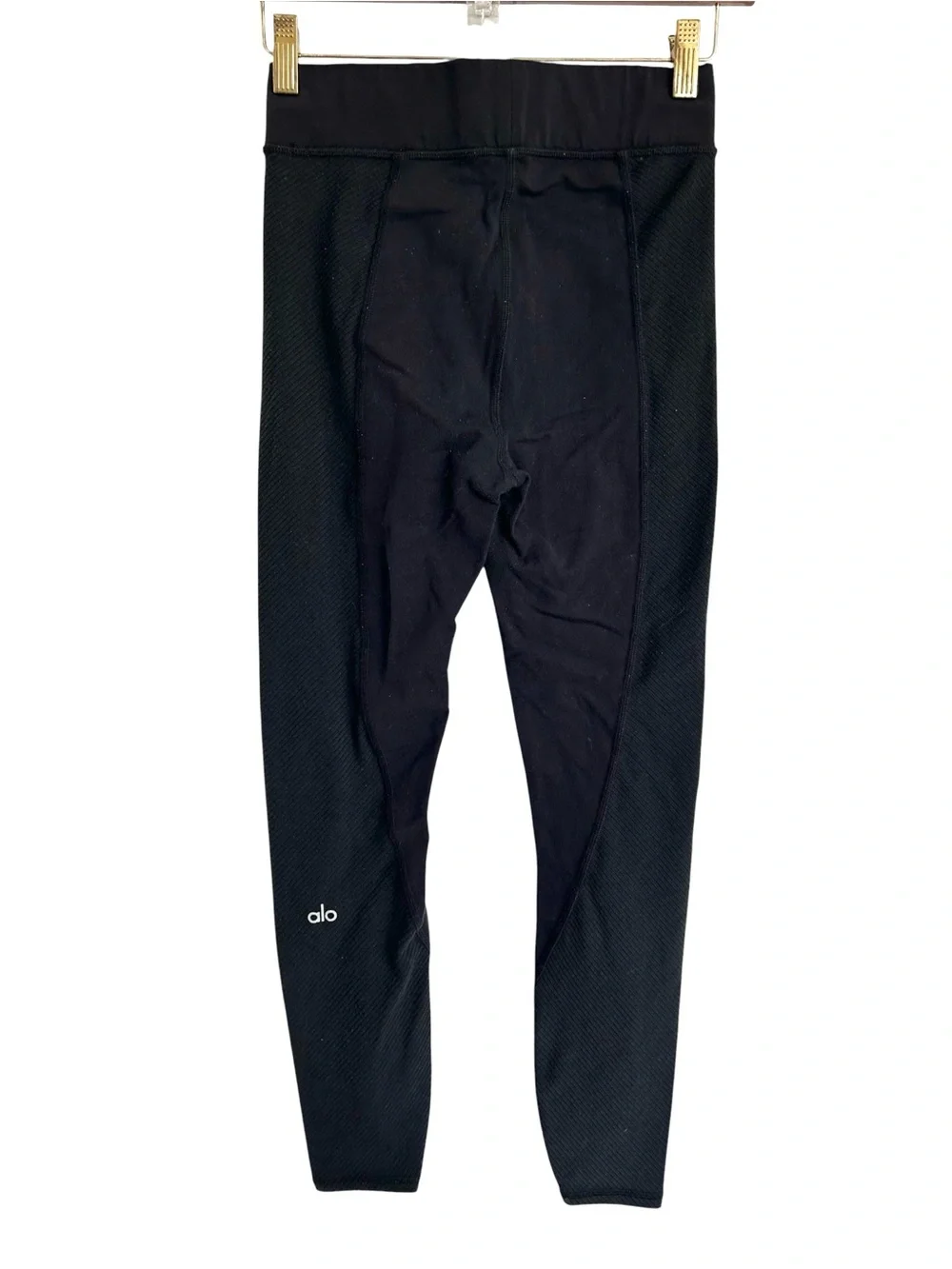Alo Yoga Ribbed Leggings - Black XS